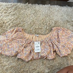 Zara top new with tags